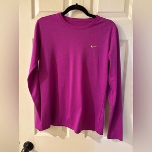 Nike Magenta Dri-FIT Shirt Medium